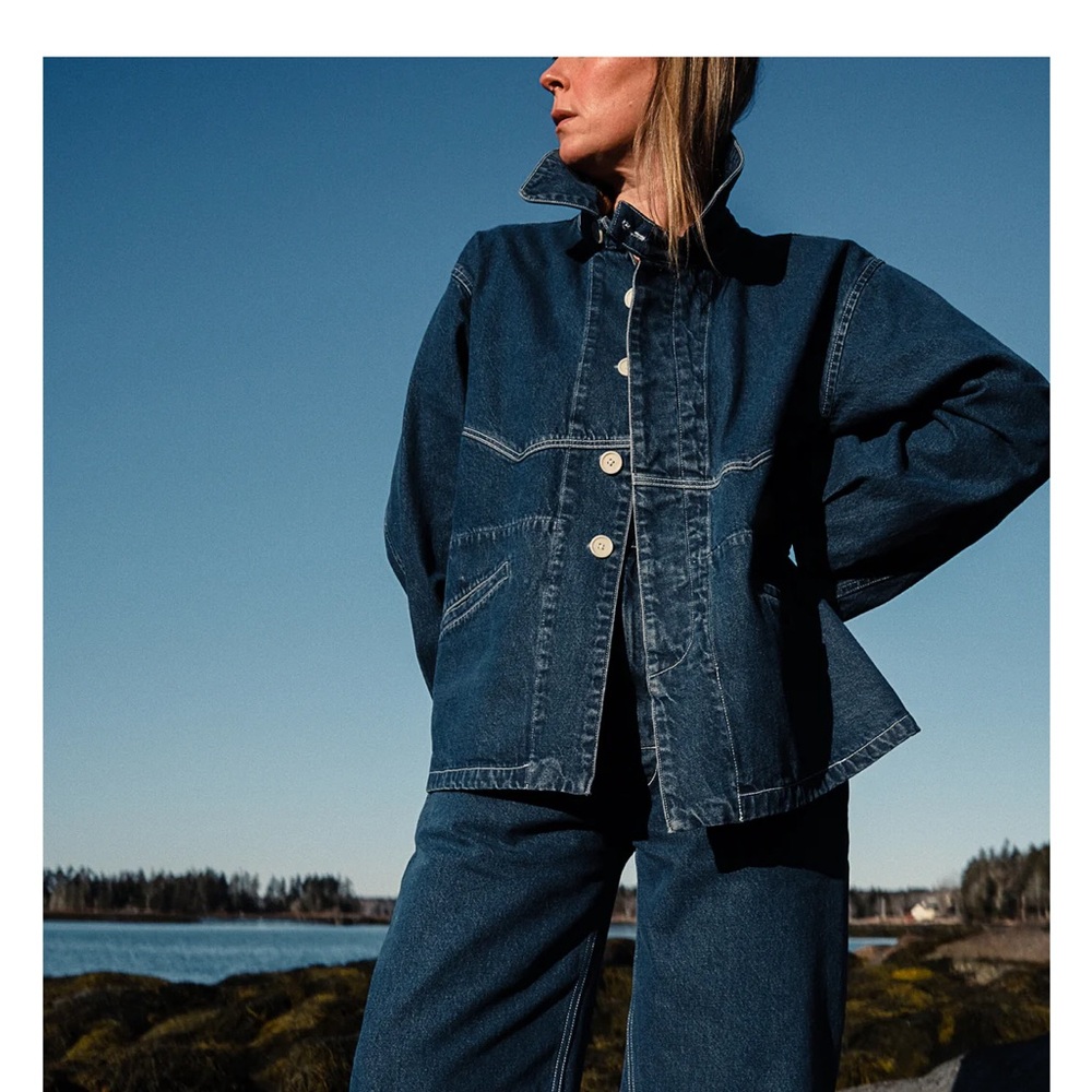 Rudy Jude Adult Big Jean Jacket EUC